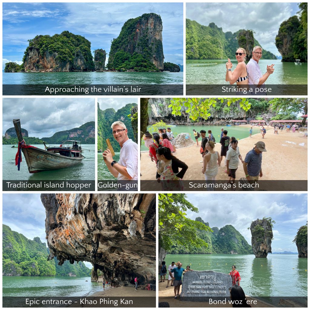 James Bond Island in Phang Nga Bay Thailand otherwise known as Khao Phing Kan