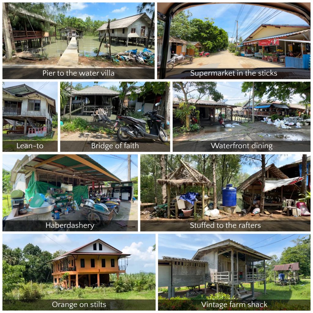 Traditional stilt houses on Koh Yao Noi Thailand
